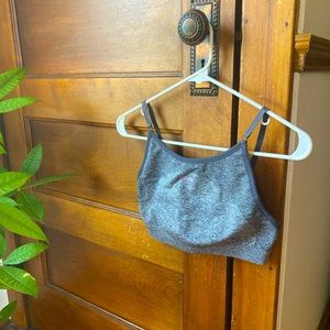 Gymshark Grey Sports Bra (Size M)